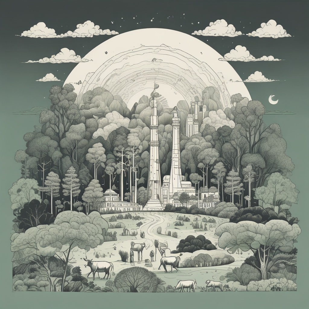 Carbon offset visualization